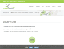 Tablet Screenshot of eaglemailer.com